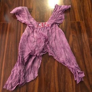 Free People purple high low top